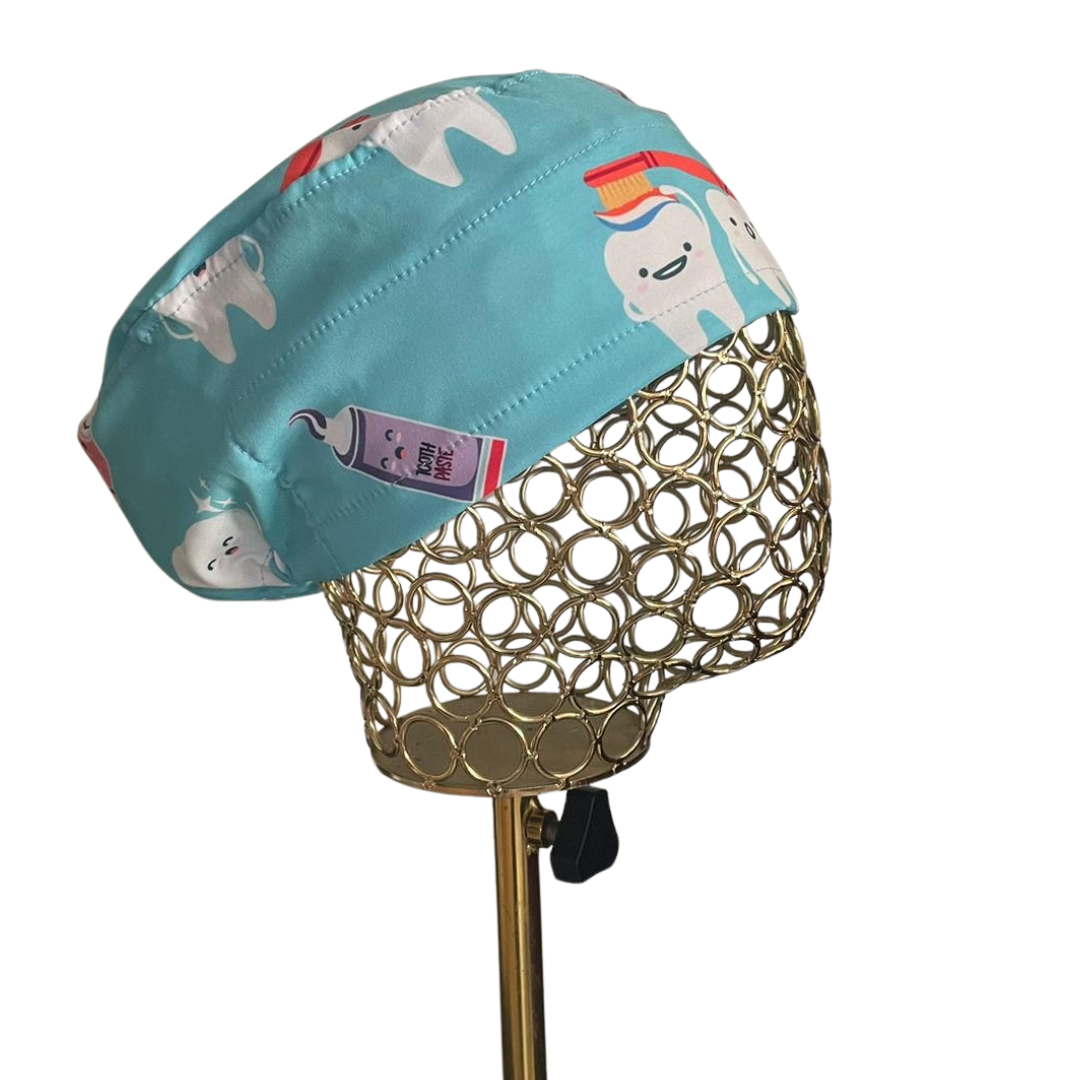 Gorro clínico antifluidos - Dental celeste