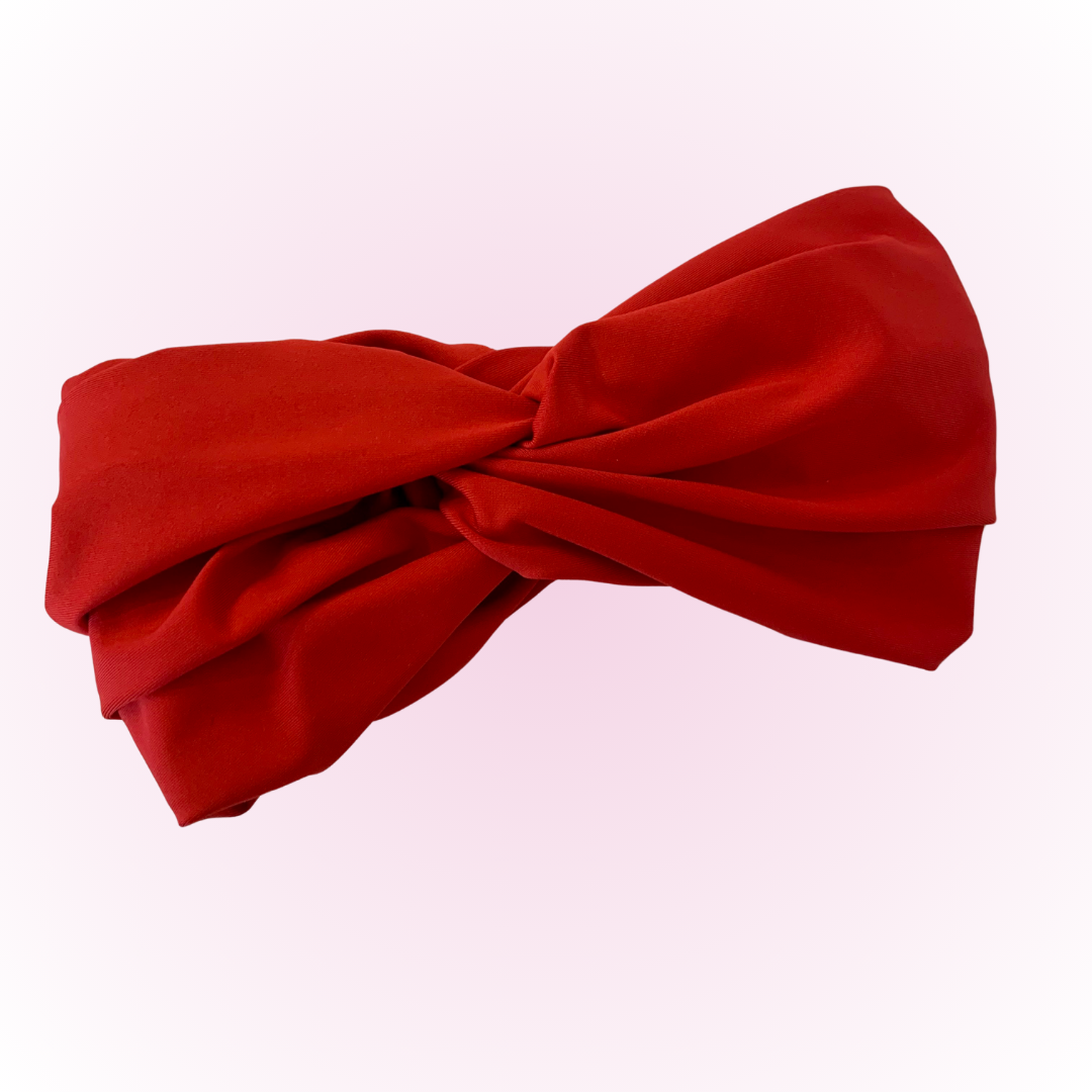 Turbante clínico - Rojo