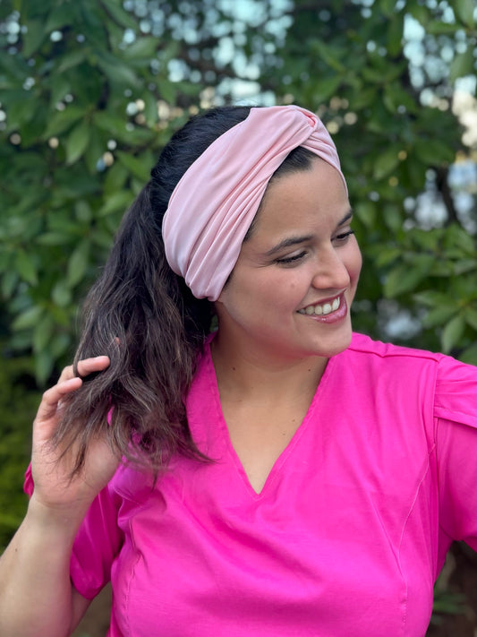 Turbante clínico - Rosa