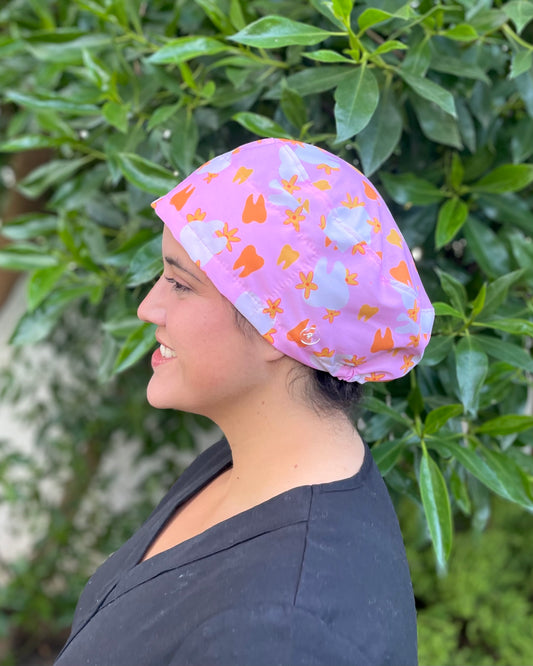 Gorro clínico antifluidos - Dental naranjo