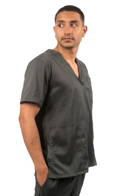 Top clínico antifluidos - Modelo Classic Gris