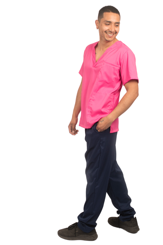 Top Clínico antifluidos - Modelo Classic Rosado